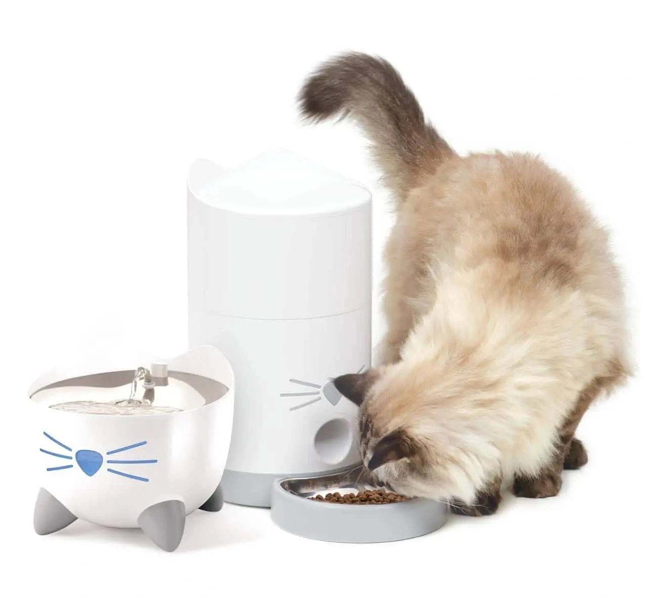 Catit Pixi Smart Foderautomat Hvid (WIFI)